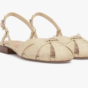 Vince Camuto Tan Woven Sandals